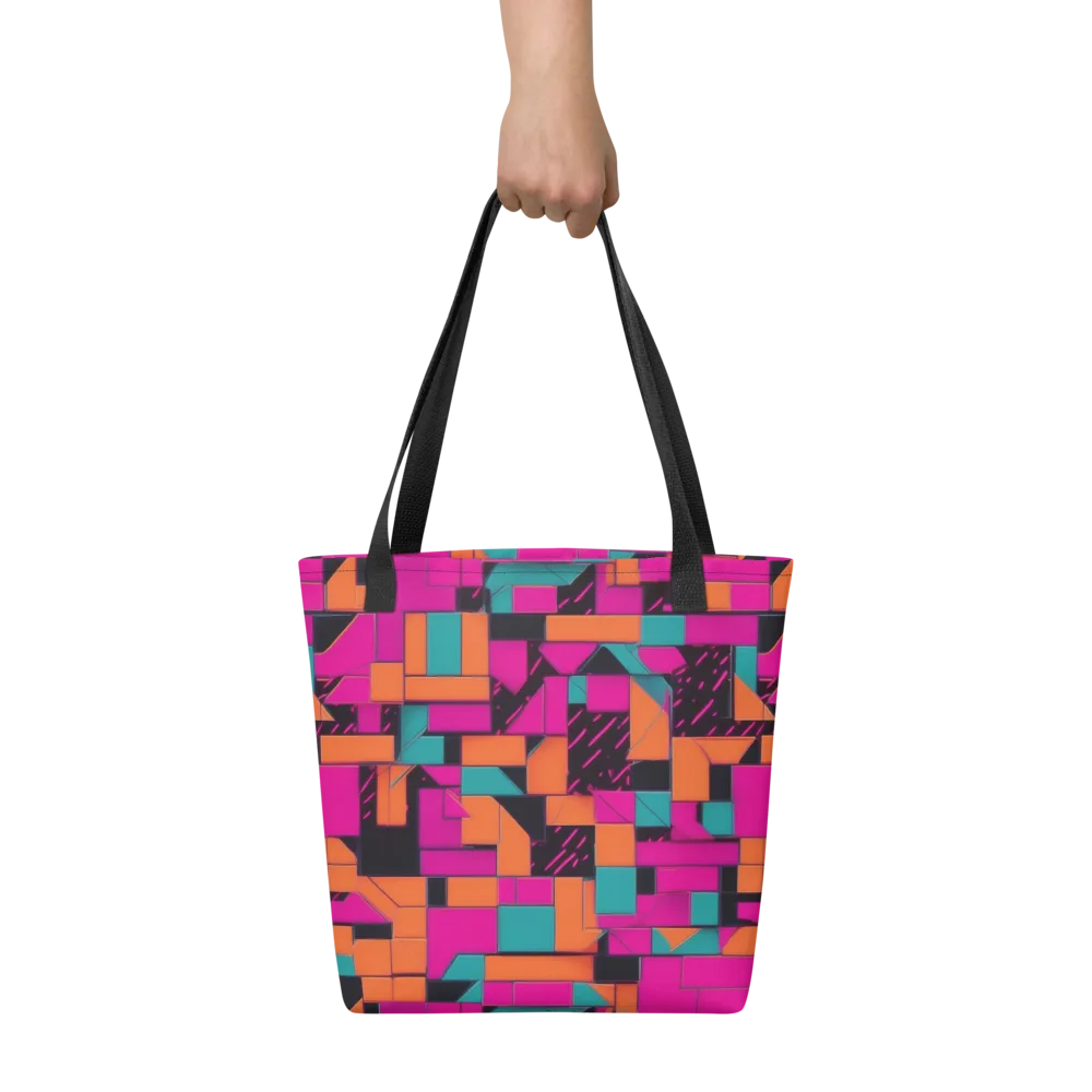 Cyberblock on Tote Bag — Front