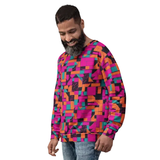 Cyberblock on a Sweatshirt