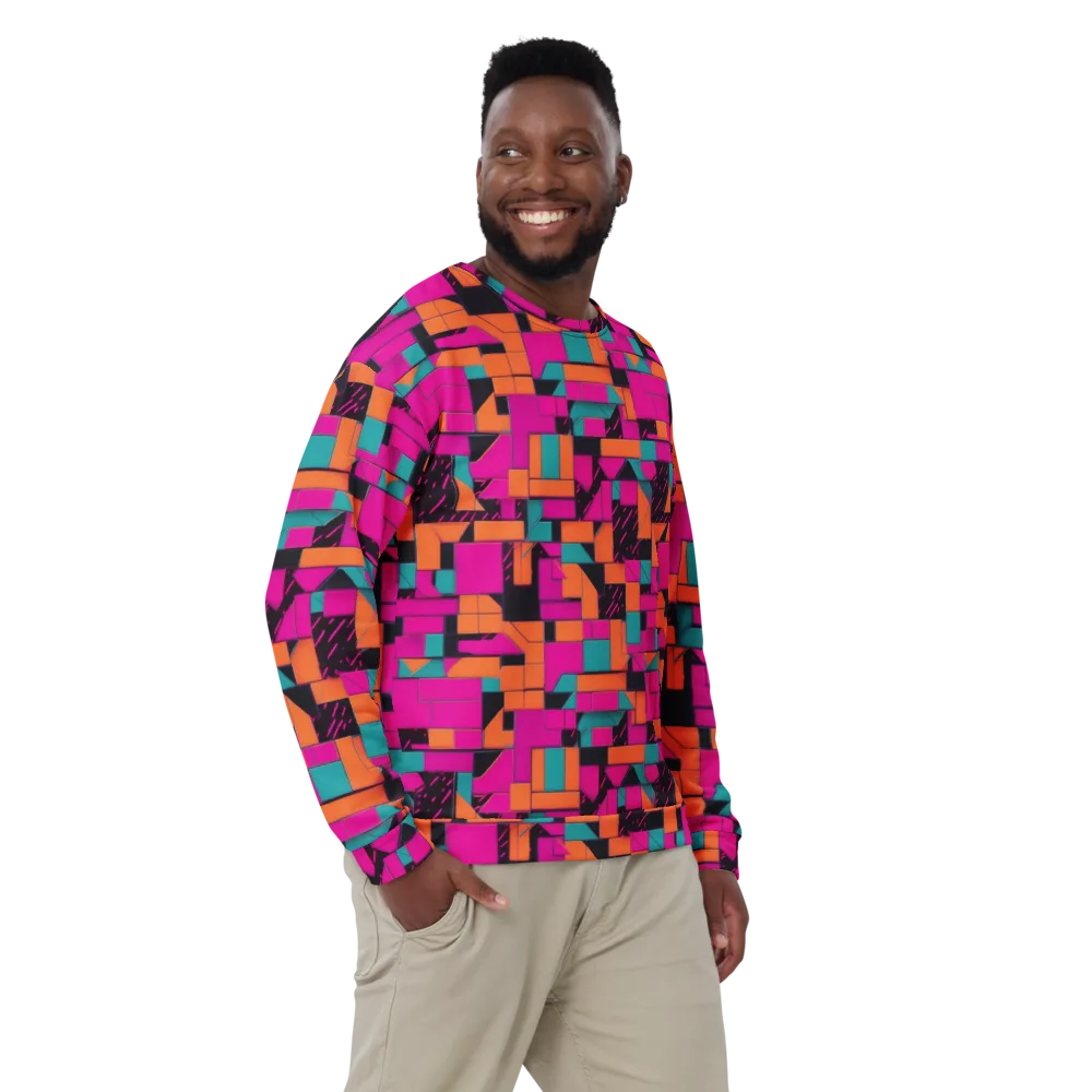 Cyberblock on Sweatshirt — Front