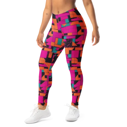Cyberblock on a Leggings
