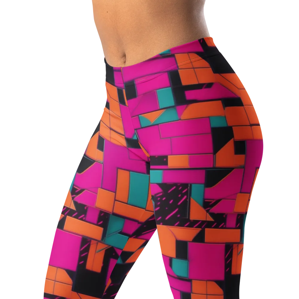 Cyberblock on Leggings — Left Front