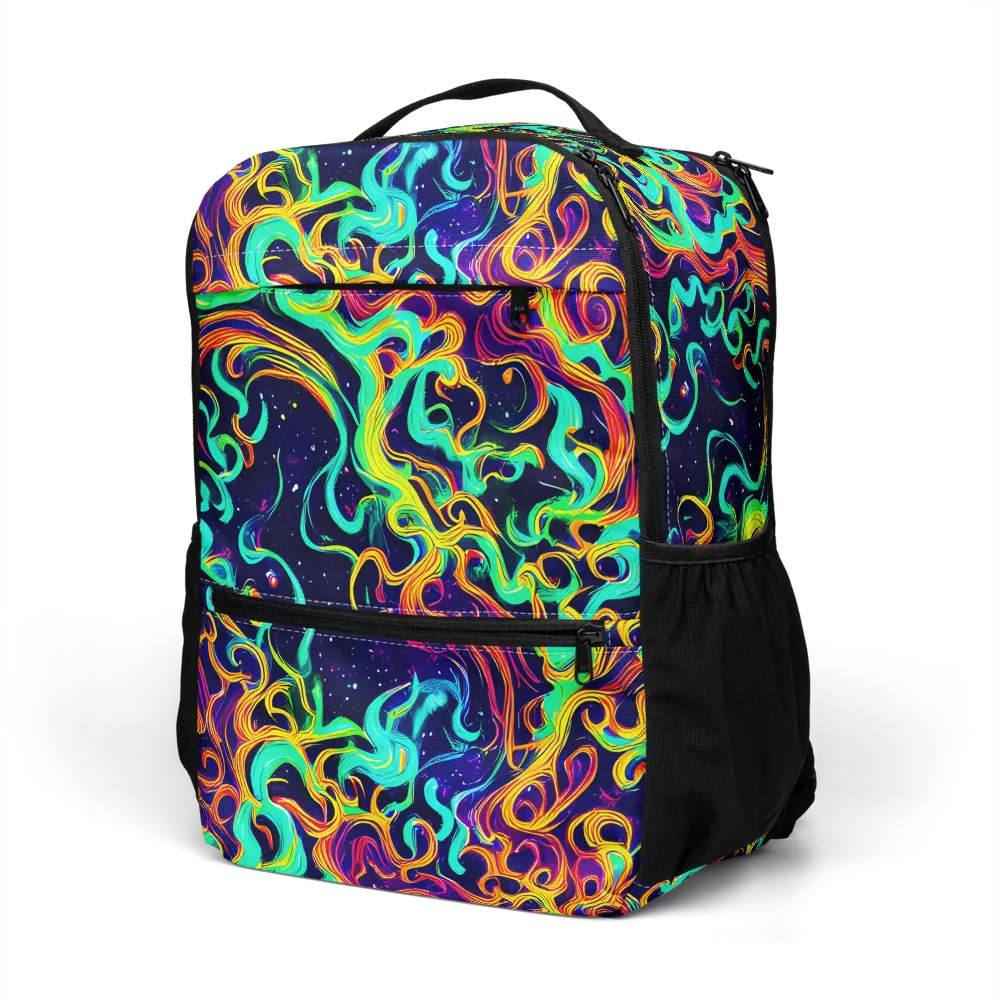 Cheston Swirl on Utility Backpack — Left Front