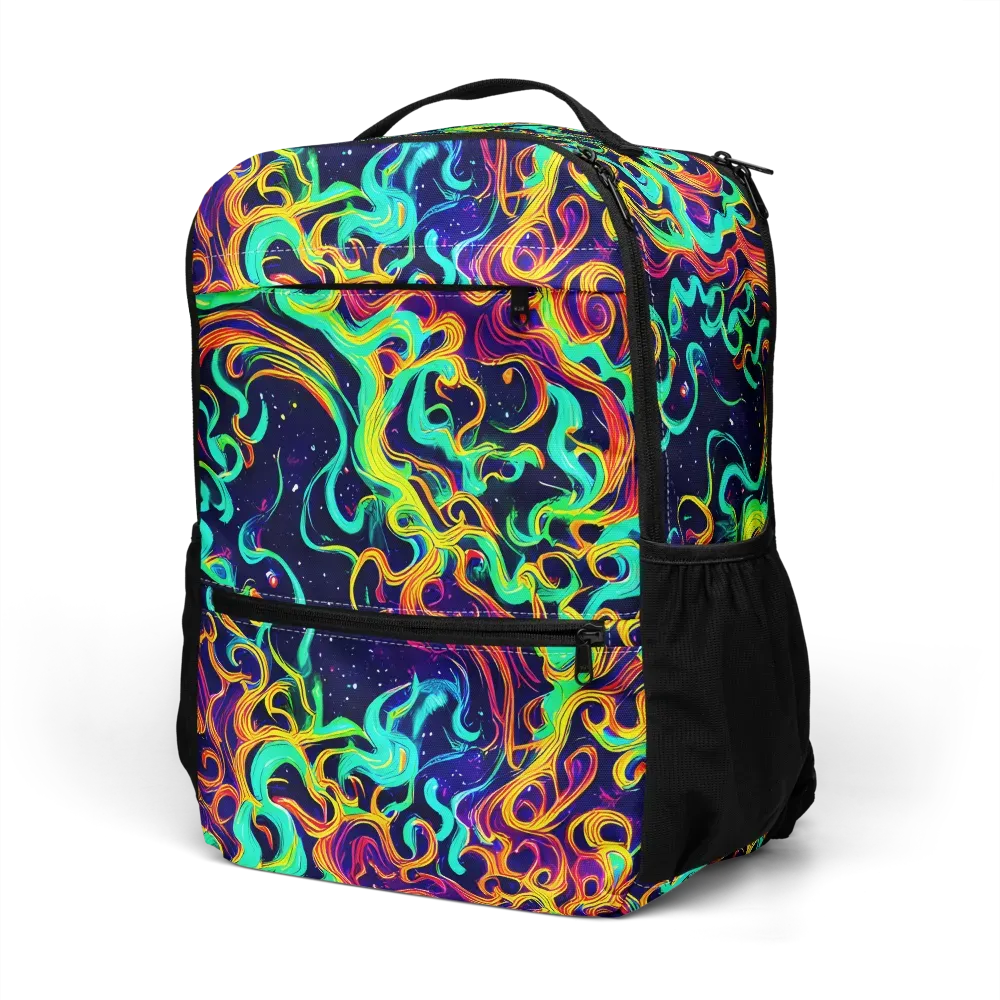 Cheston Swirl on Utility Backpack — Left Front