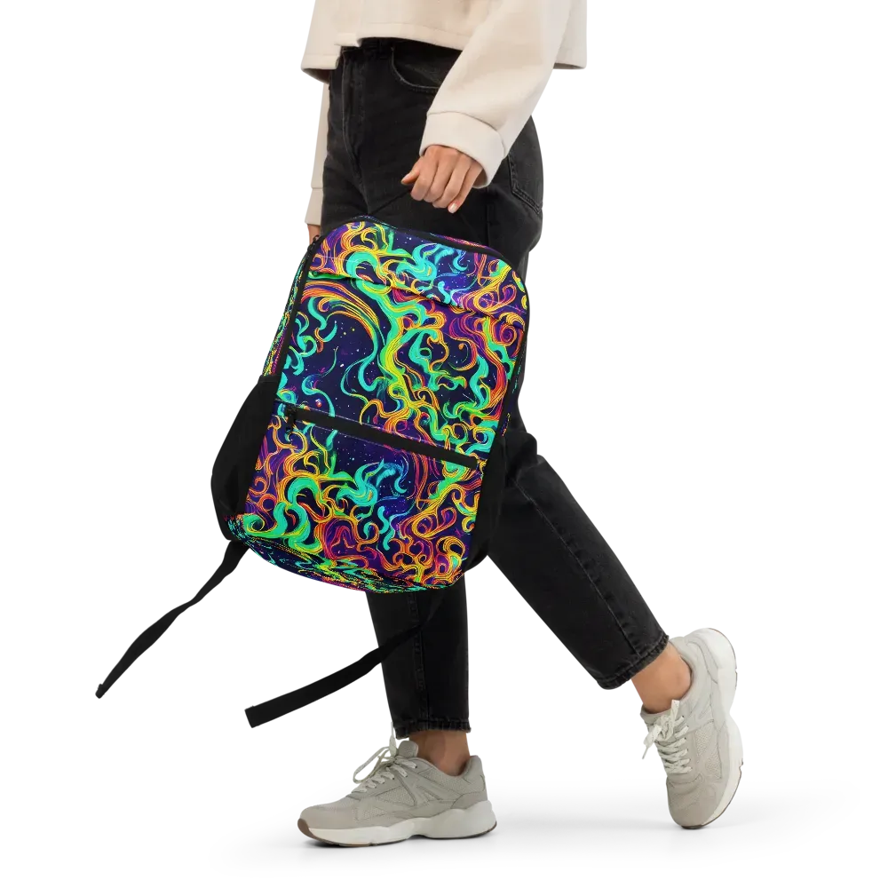 Cheston Swirl on Utility Backpack — Front