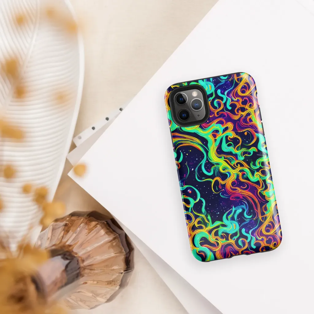 Cheston Swirl on Tough Case for iPhone® — Front