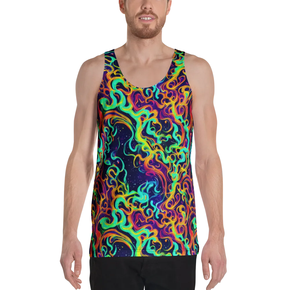 Cheston Swirl on Men's Tank Top — Front