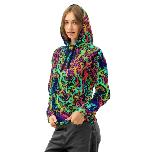 Cheston Swirl on a Cotton Hoodie
