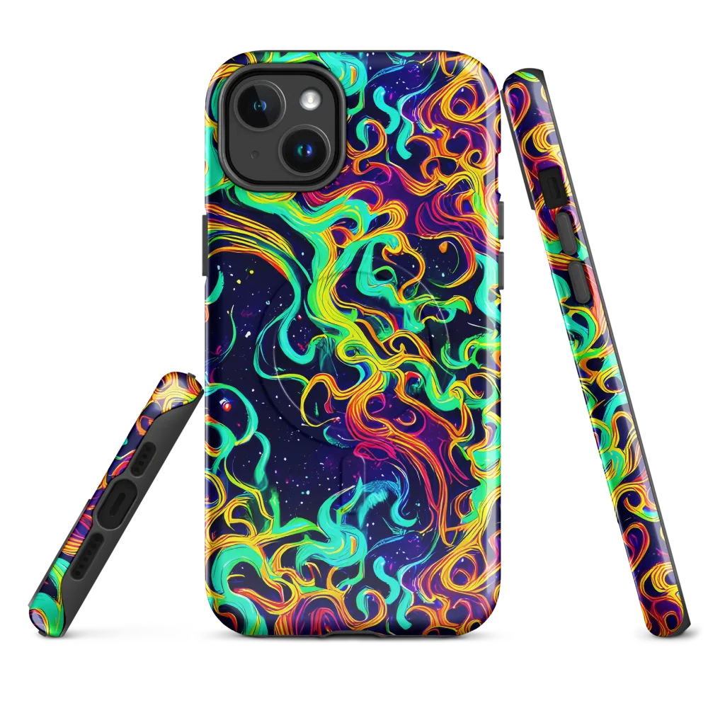 Cheston Swirl on MagSafe Tough Case for iPhone® — Front