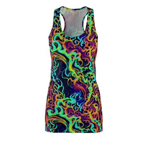 Cheston Swirl on a Racerback Dress