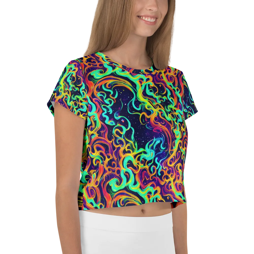 Cheston Swirl on Crop Tee — Right