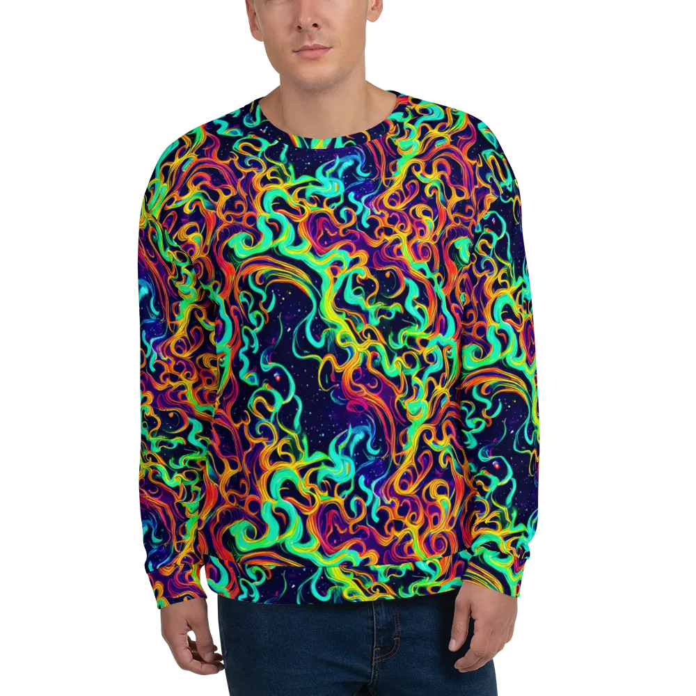 Cheston Swirl on Sweatshirt — Front