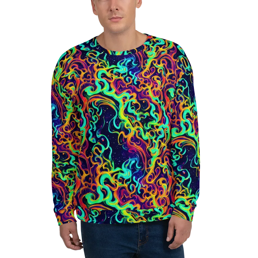 Cheston Swirl on Sweatshirt — Front