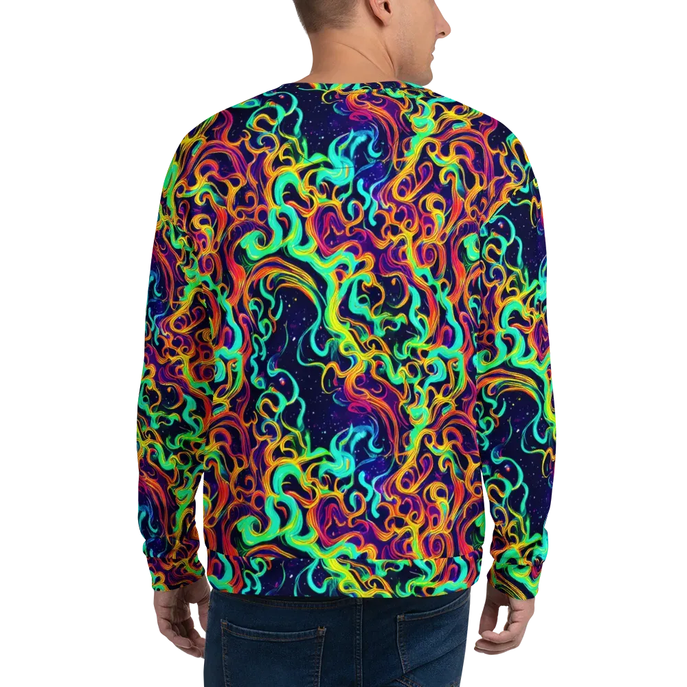 Cheston Swirl on Sweatshirt — Back
