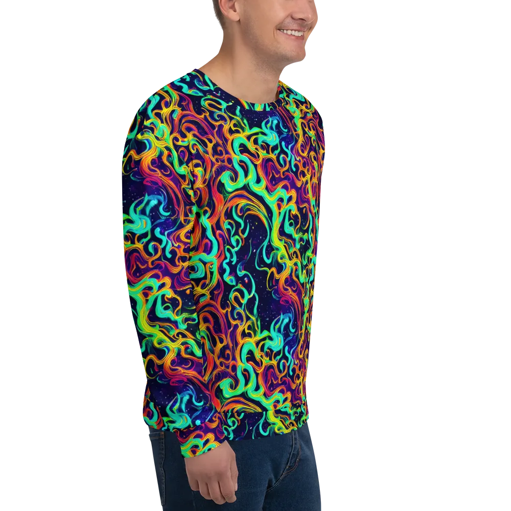 Cheston Swirl on Sweatshirt — Right Front