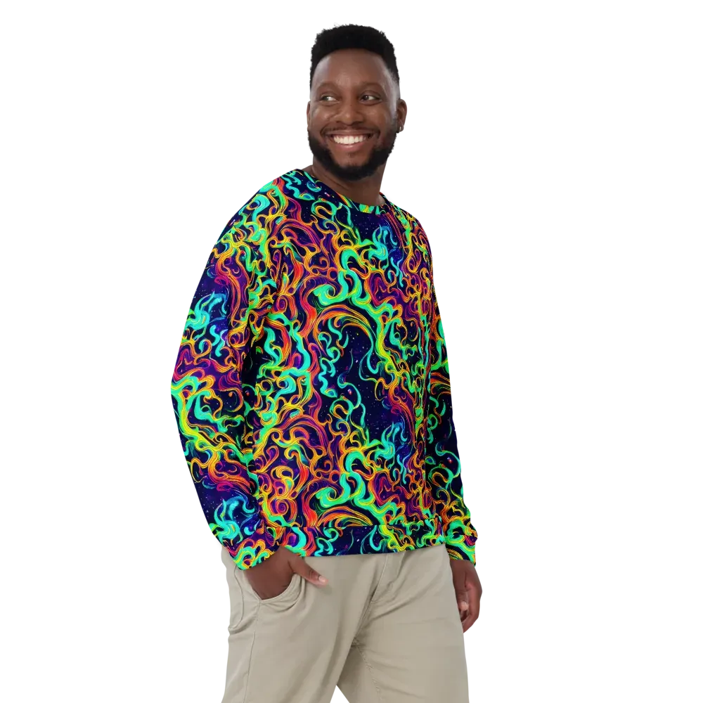 Cheston Swirl on Sweatshirt — Front