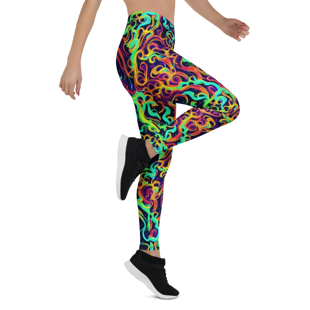 Cheston Swirl on Leggings — Right