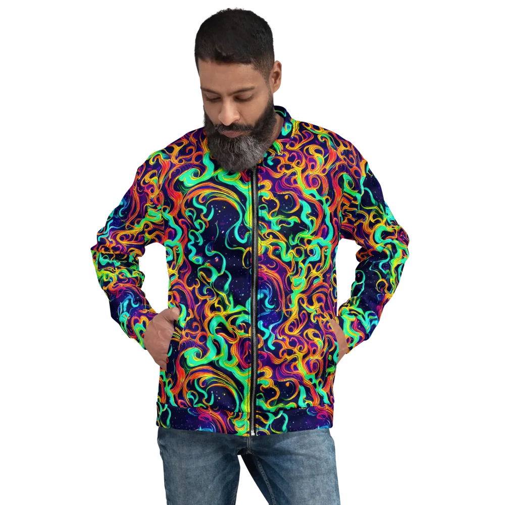 Cheston Swirl on Bomber Jacket — Front