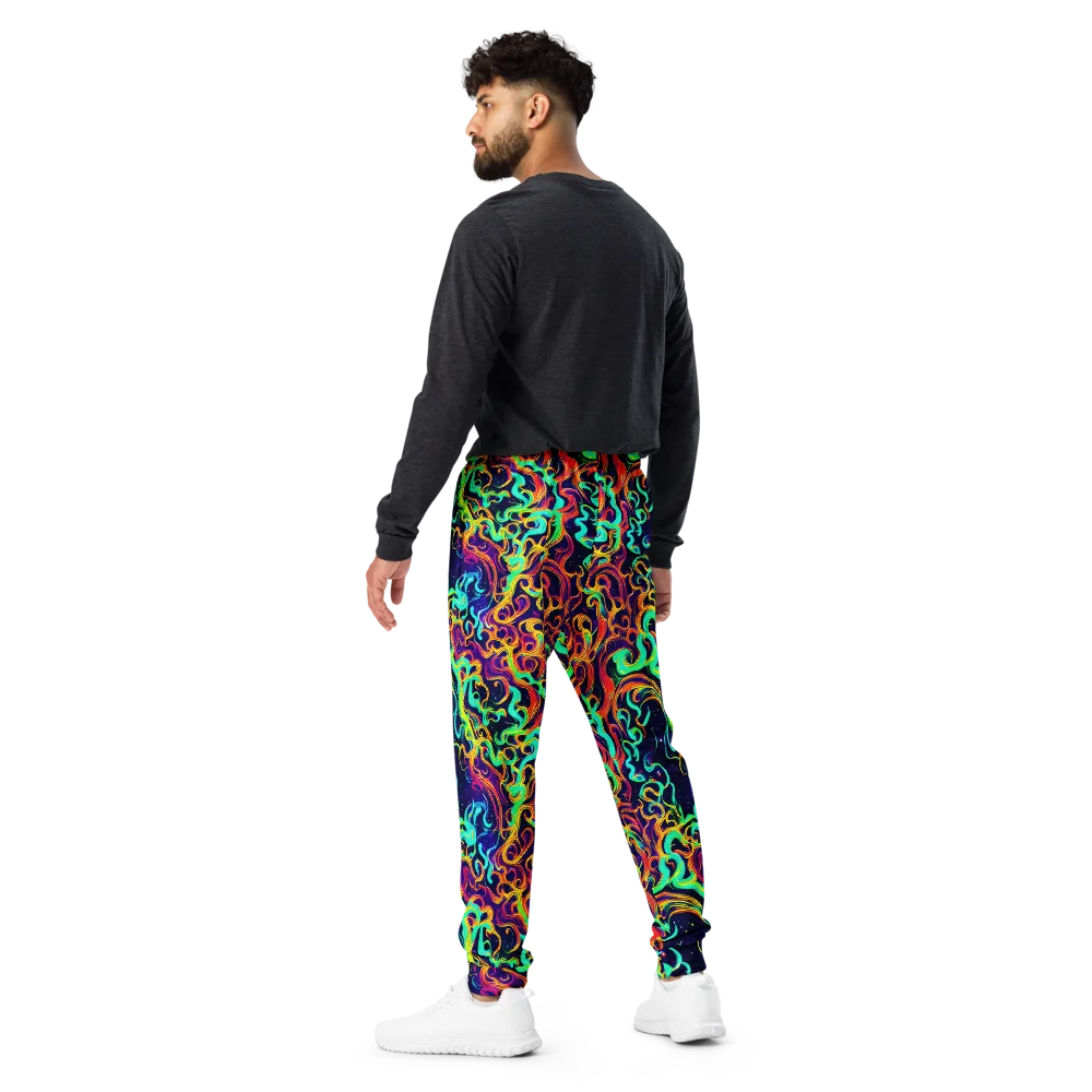 Cheston Swirl on Men's Joggers — Back