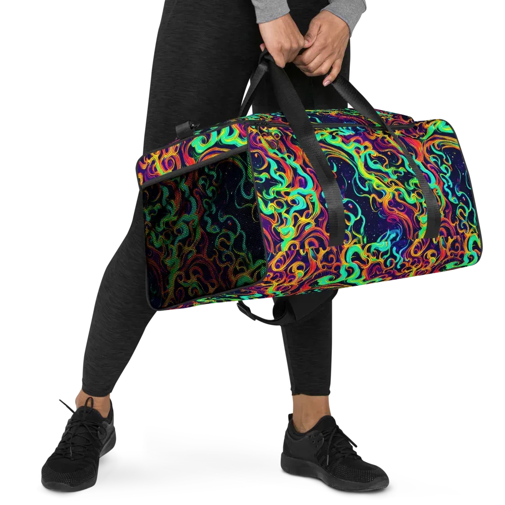 Cheston Swirl on Duffle Bag — Right Front