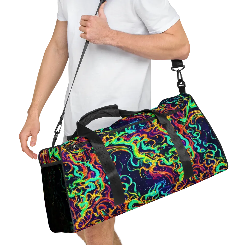 Cheston Swirl on Duffle Bag — Right Front