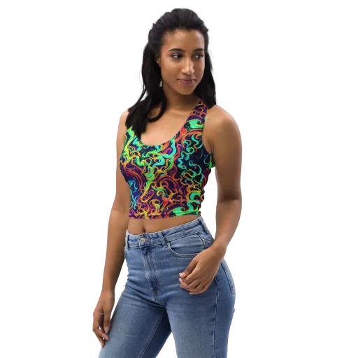 Cheston Swirl on a Crop Top