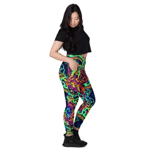 Cheston Swirl on a Leggings with Pockets