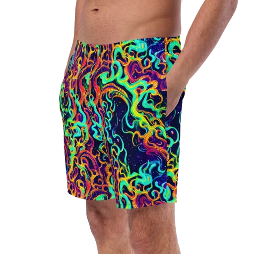 Cheston Swirl on a Swim Trunks