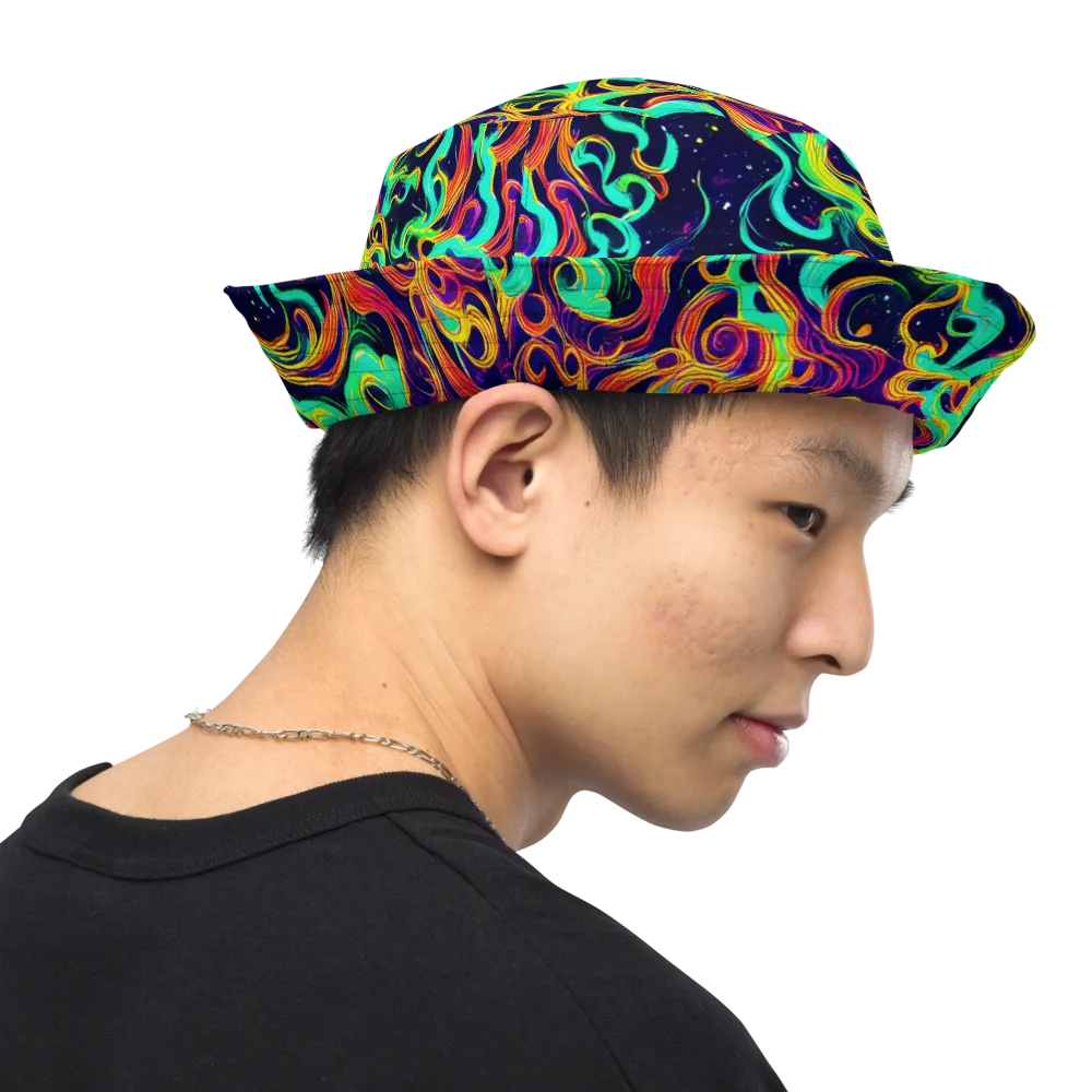 Cheston Swirl on Reversible Bucket Hat — Right Outside