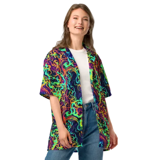 Cheston Swirl on a Button Shirt