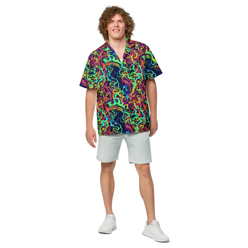 Cheston Swirl on Button Shirt — Front