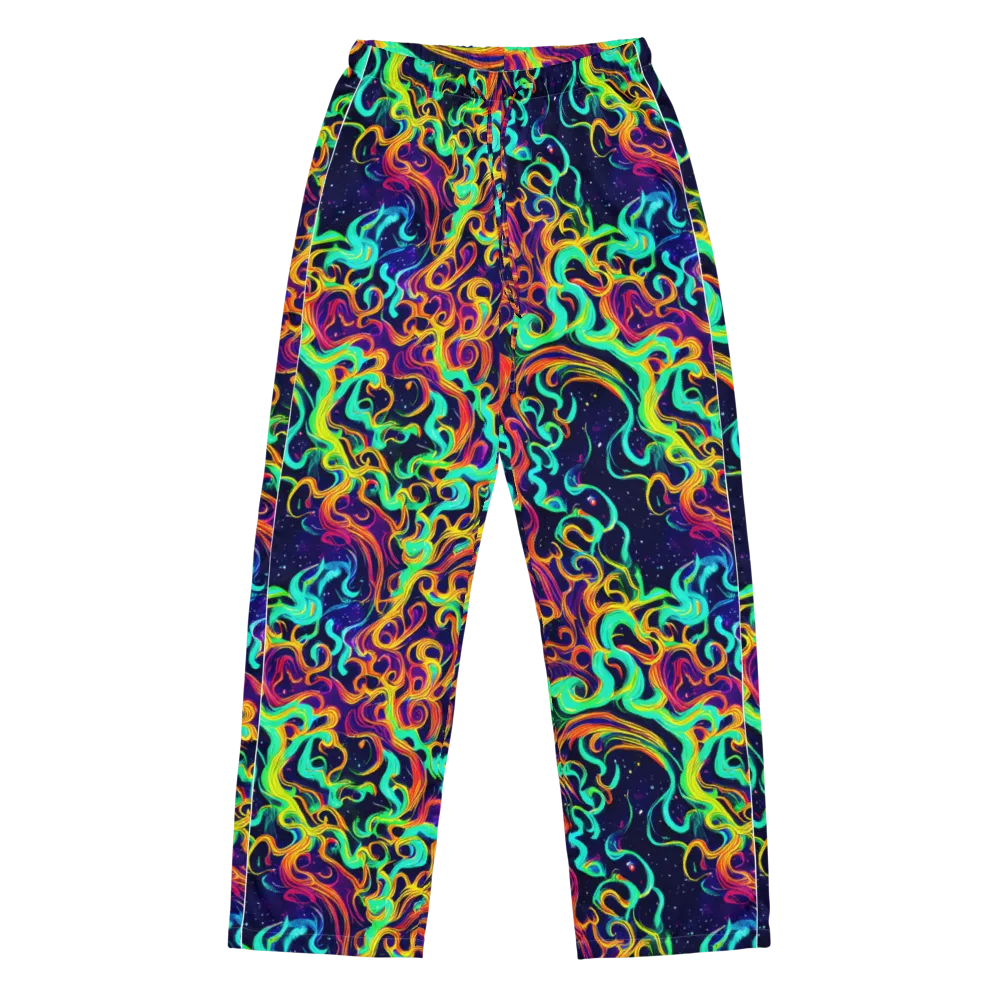 Cheston Swirl on Women's Pajama Pants — Front