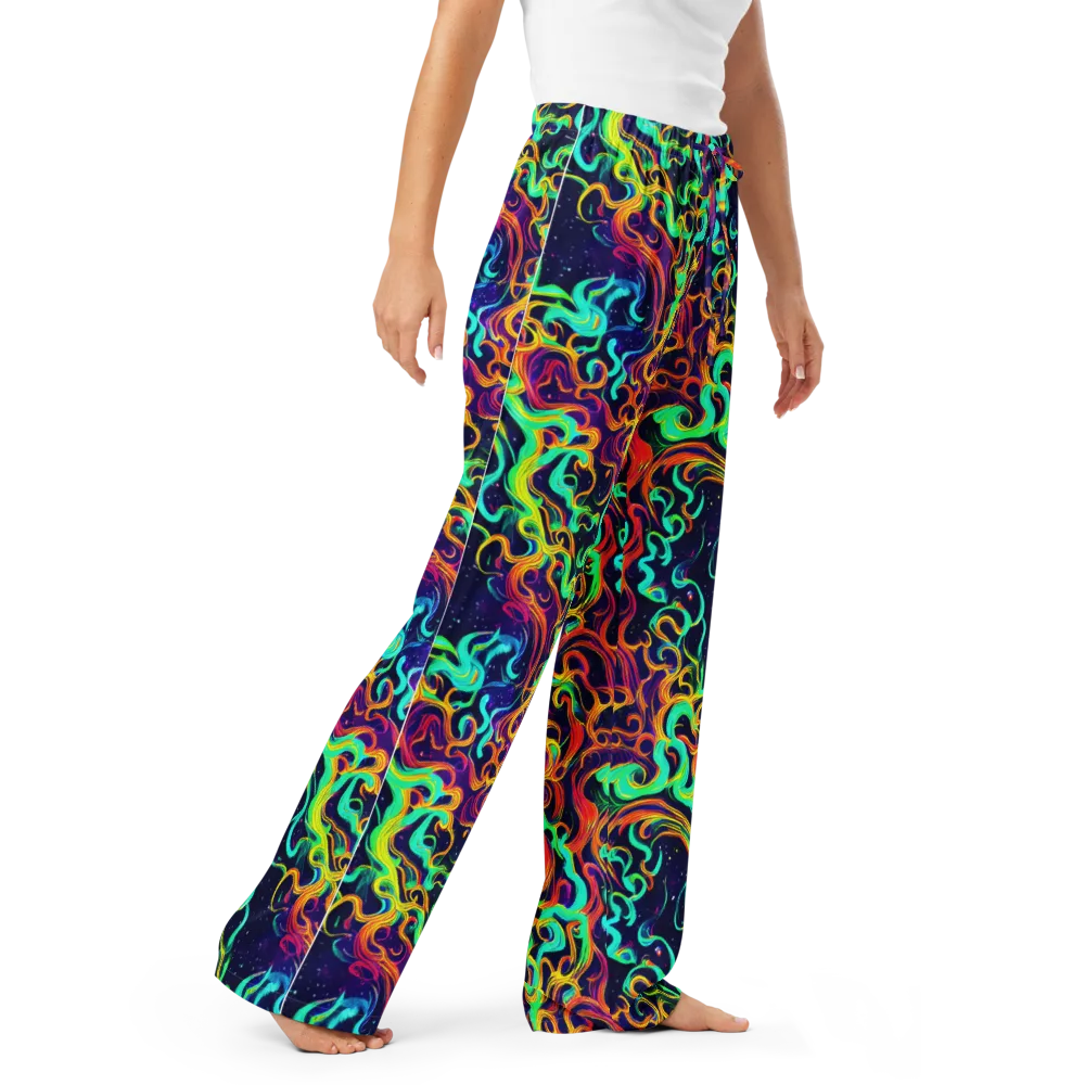 Cheston Swirl on Women's Pajama Pants — Right Front