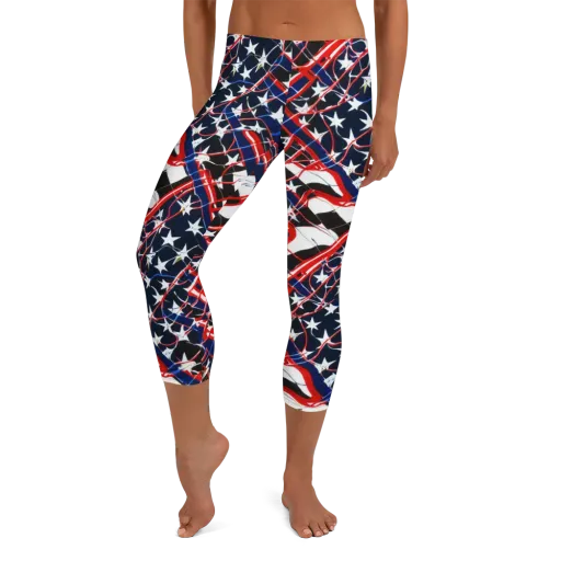 Starboard Velocity on a Capri Leggings