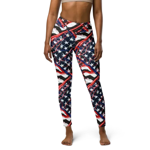 Starboard Velocity on a Yoga Leggings