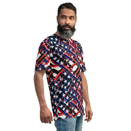 Starboard Velocity on a Men's Crew Neck T-Shirt