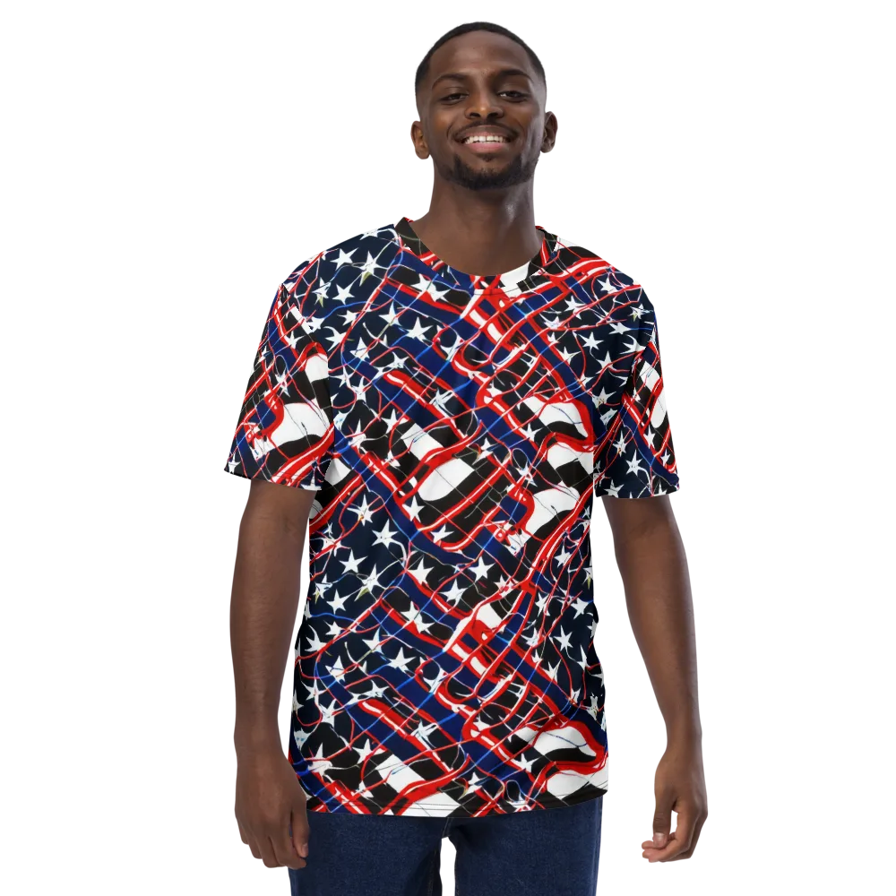 Starboard Velocity on Men's Crew Neck T-Shirt — Front