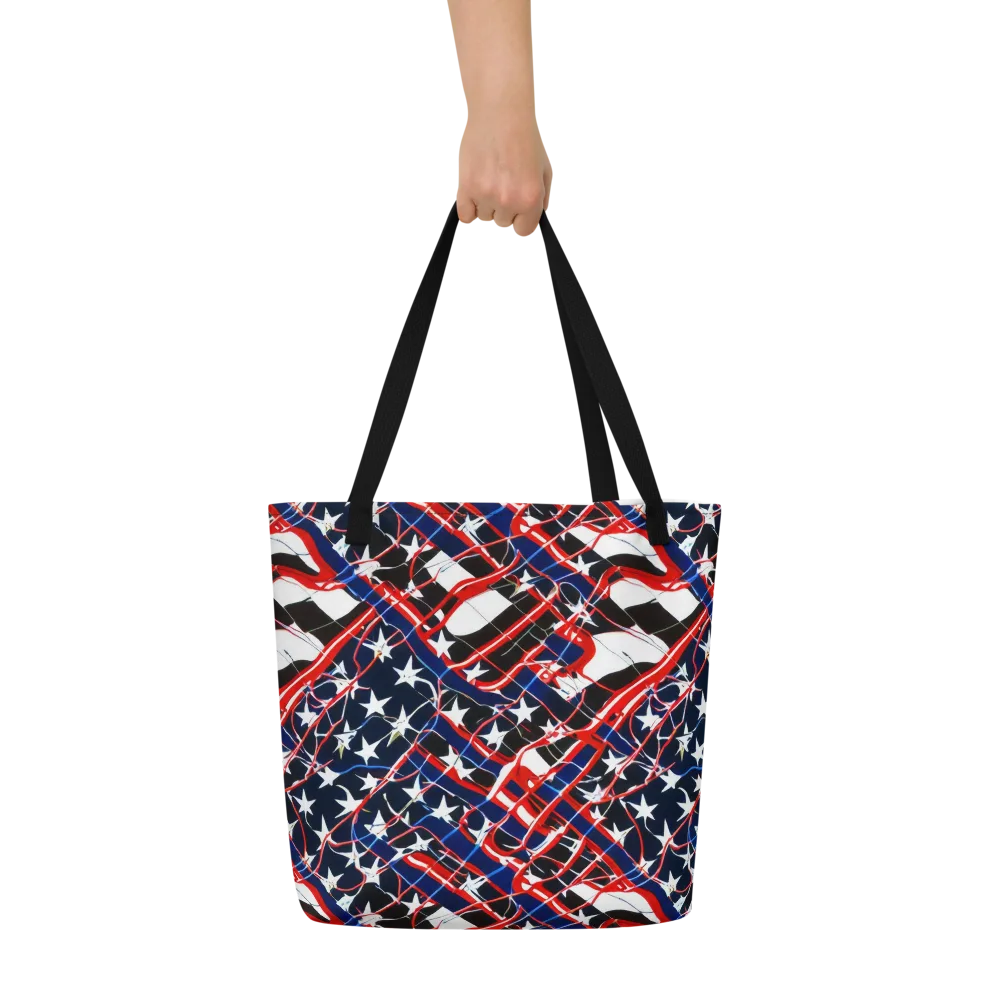 Starboard Velocity on Large Tote Bag W/ Pocket — Front