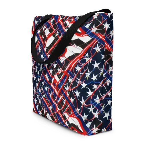 Starboard Velocity on a Large Tote Bag W/ Pocket