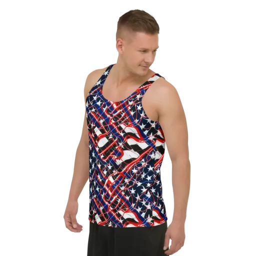 Starboard Velocity on a Men's Tank Top