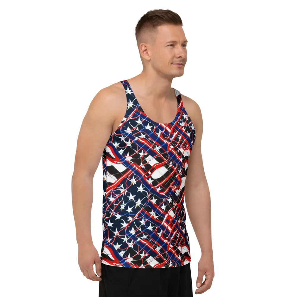 Starboard Velocity on Men's Tank Top — Right Front