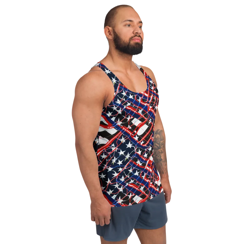 Starboard Velocity on Men's Tank Top — Right Front