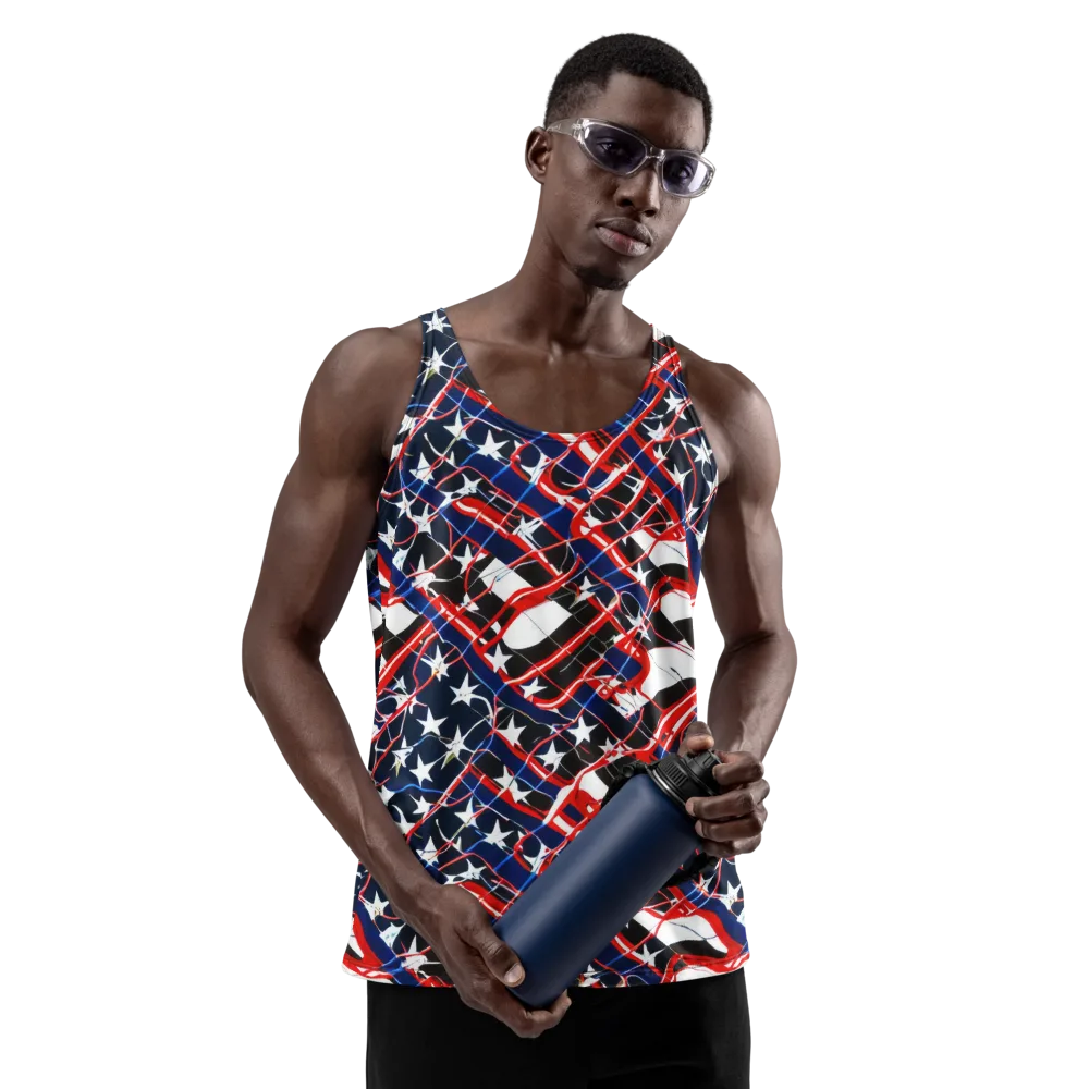 Starboard Velocity on Men's Tank Top — Front