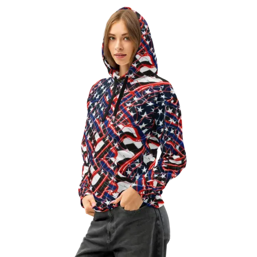 Starboard Velocity on a Cotton Hoodie