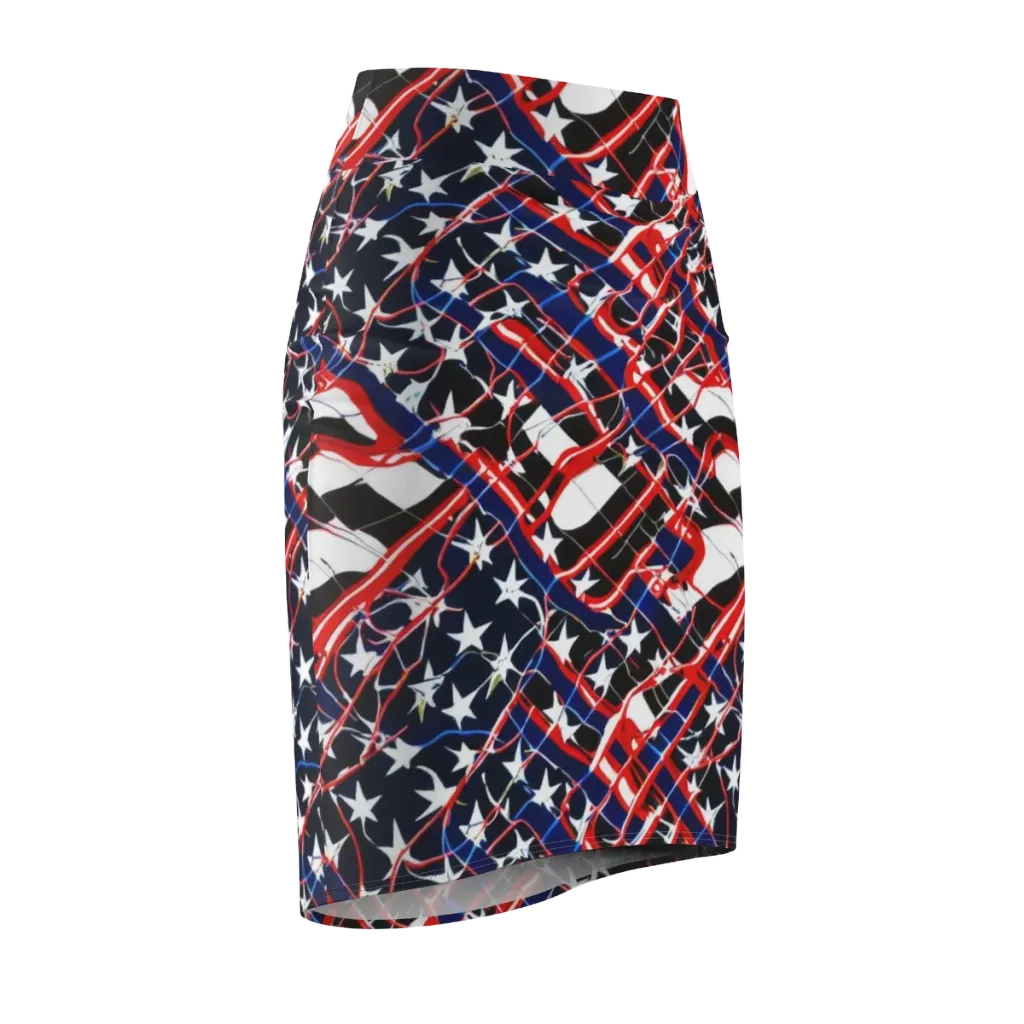 Starboard Velocity on Pencil Skirt — Front Side