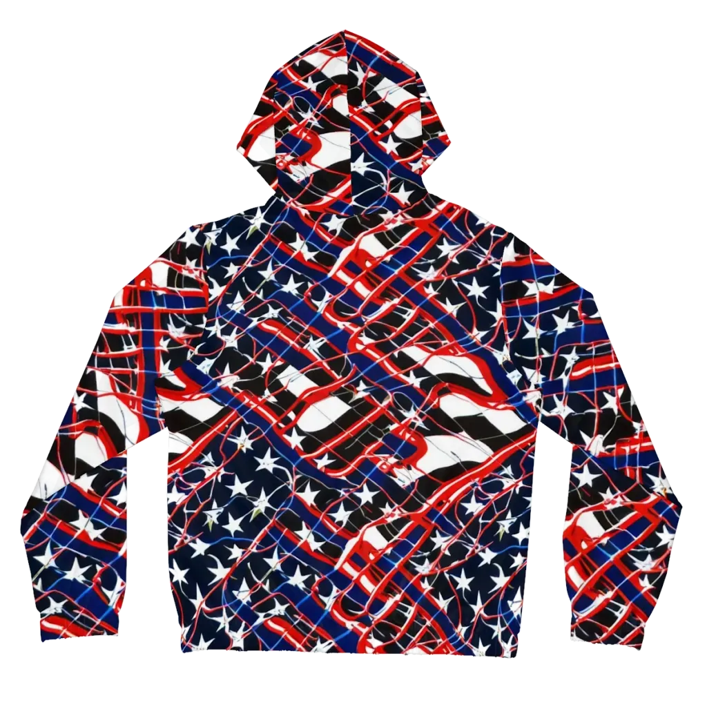 Starboard Velocity on Women's Full-Zip Hoodie — Back