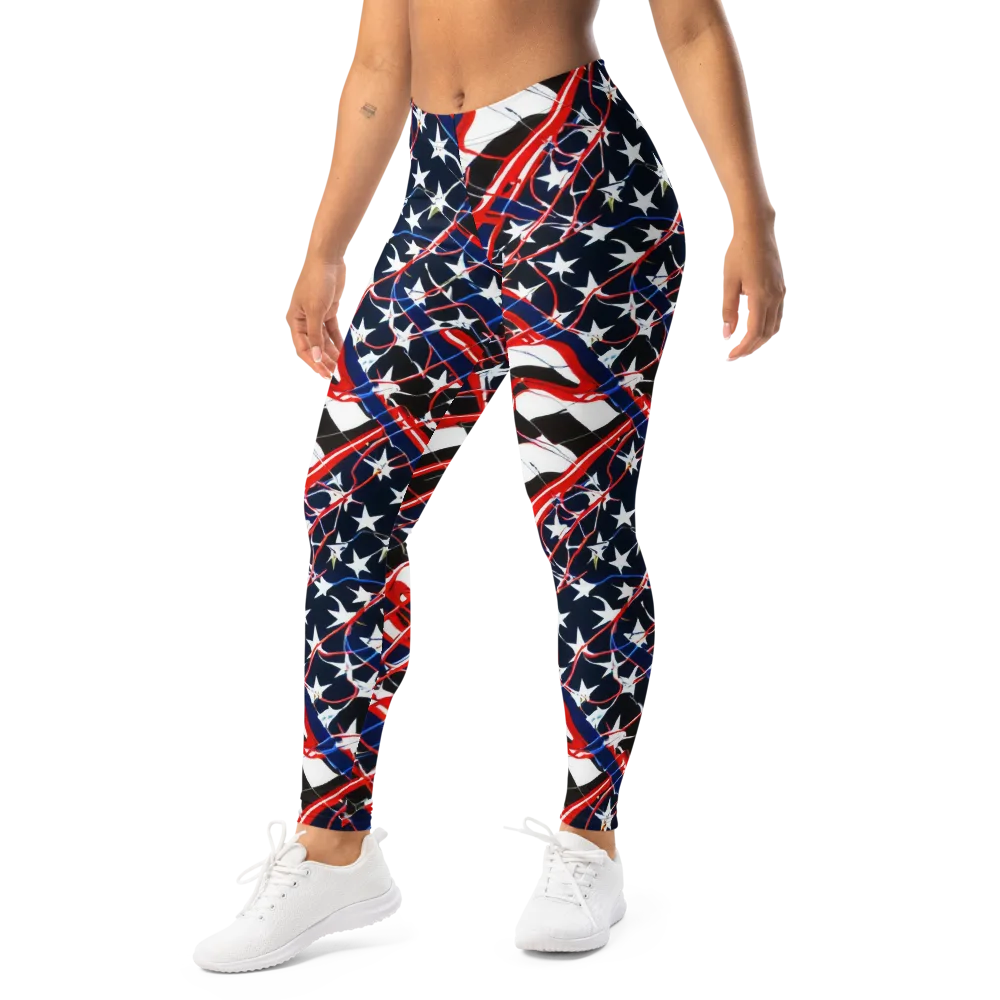 Starboard Velocity on Leggings — Left Front