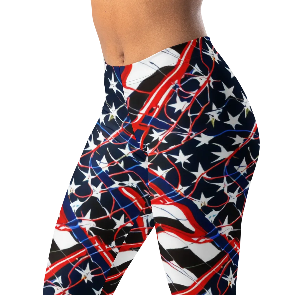Starboard Velocity on Leggings — Left Front