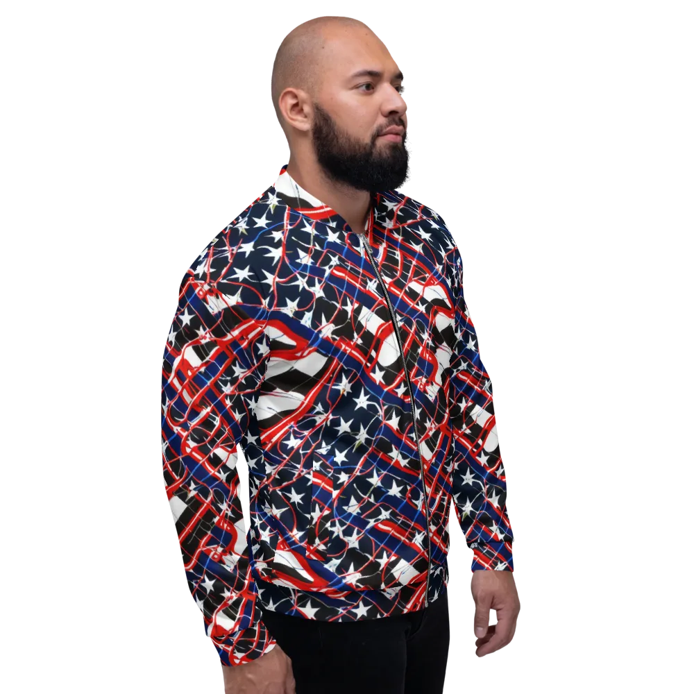 Starboard Velocity on Bomber Jacket — Right