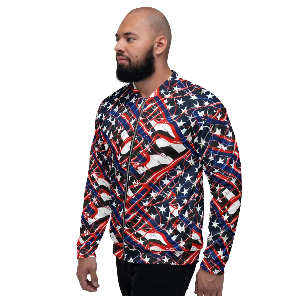 Starboard Velocity on Bomber Jacket — Left