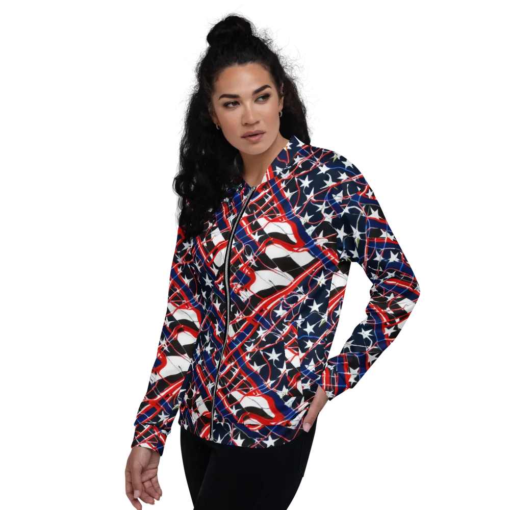 Starboard Velocity on Bomber Jacket — Left